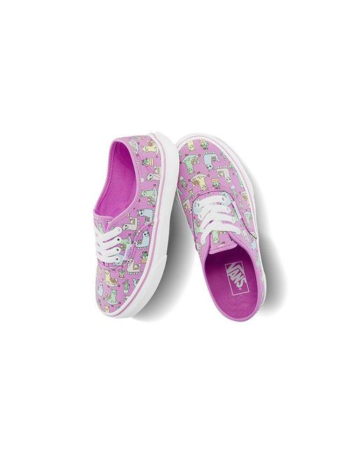 Vans Purple Authentic K Shoes for men