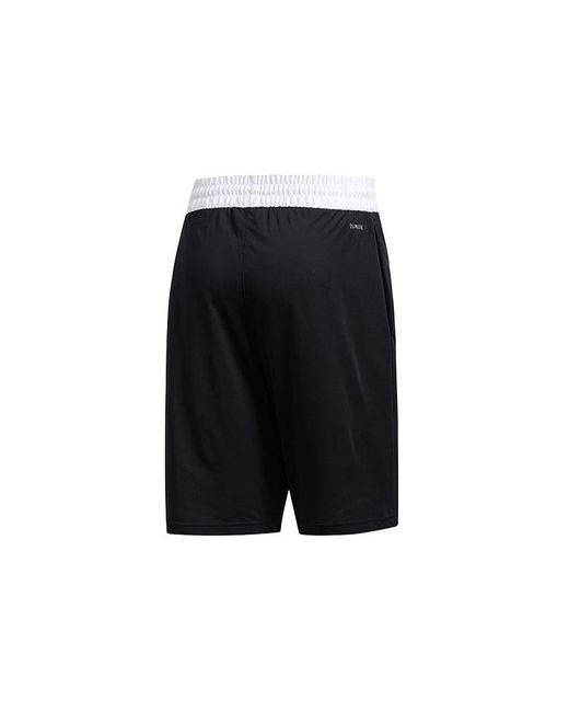 Adidas Black Spt 3S Short Basketball Shorts for men