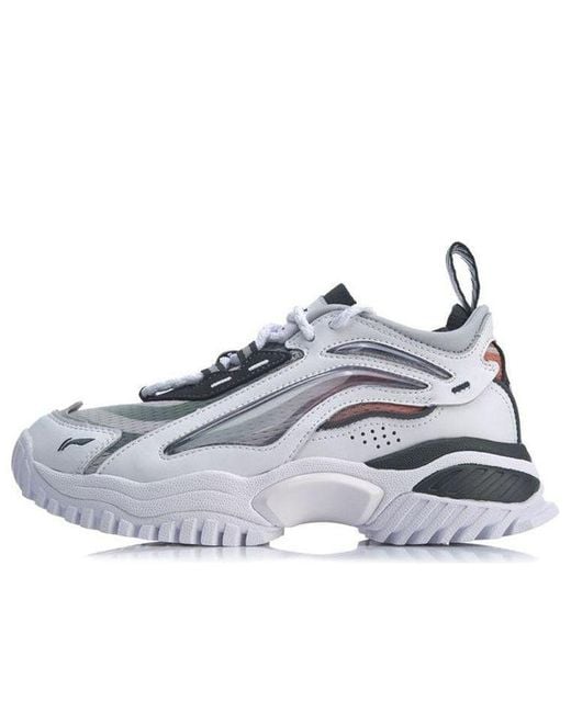 Li-ning Gray (Wmns) Aurora Windwalker X Gilt Bad Five