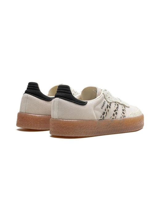 Adidas White (Wmns) Sambae 'Leopard Off'