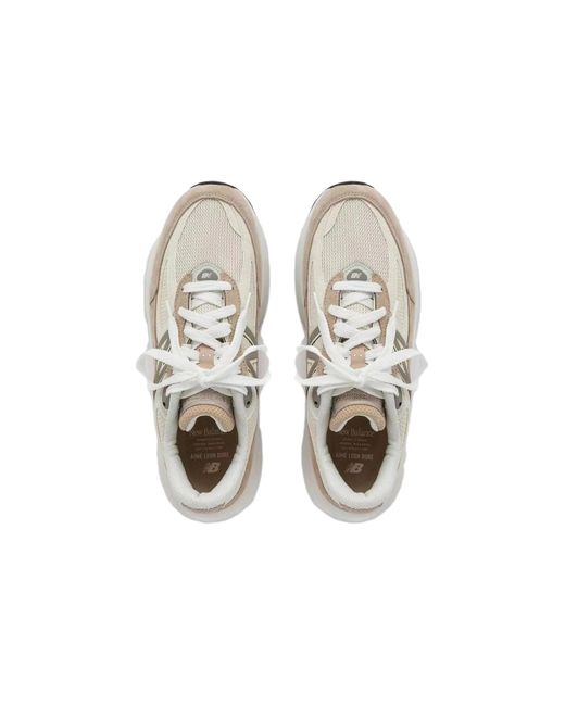 New Balance White 990 V6 X Aim Leon Dore Made for men