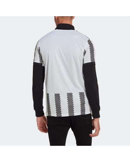Adidas Black Juventus 22/23 Home Soccer Jersey for men