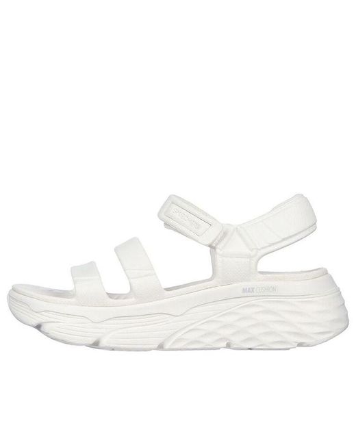 Skechers White (Wmns) Cali Gear Max Cushioning