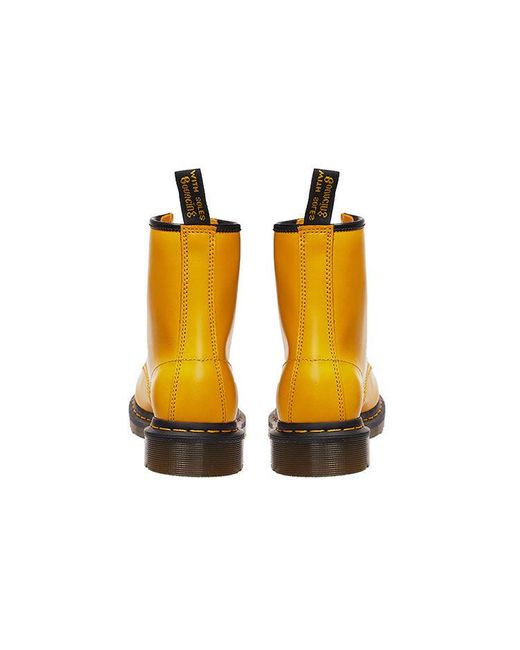 Dr. Martens Yellow 1460 Colorful Series 8 Martin Boots Couple Style for men