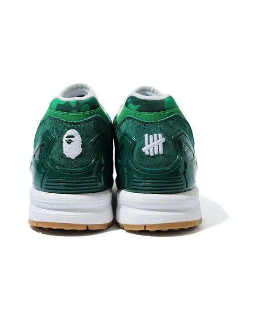 Adidas Green X A Bathing Ape X Undefeated Zx 8000 'A-Zx Series for men