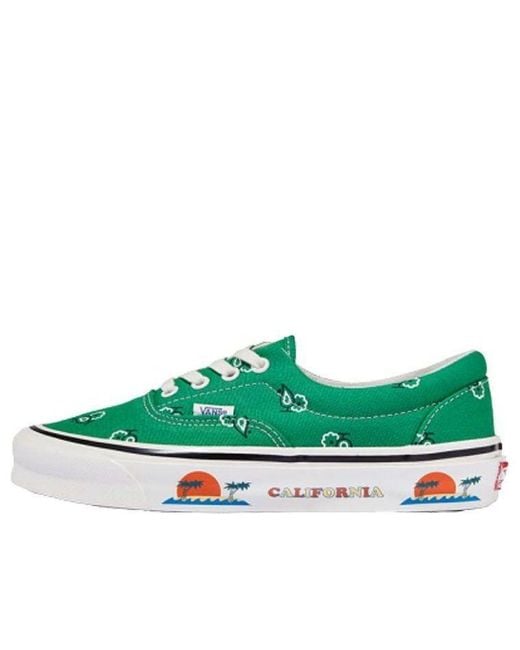 Vans Green Og Era Lx 'Paisley for men