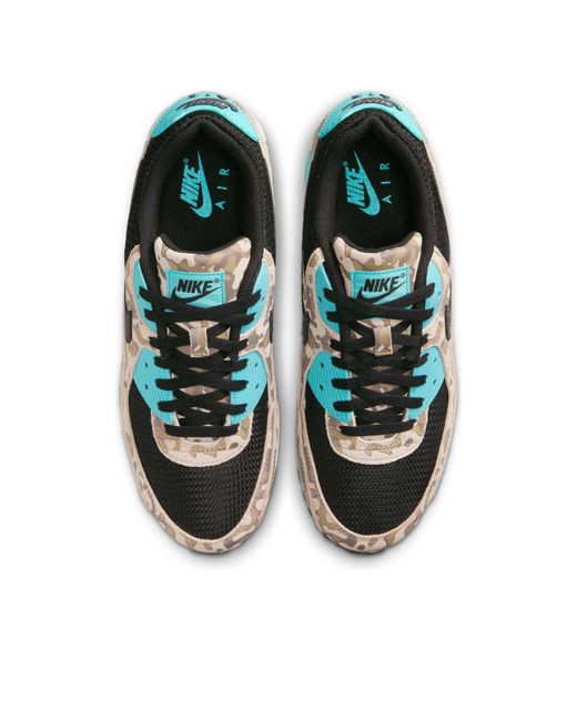 Nike Blue Air Max 90 Premium 'Aurora Camo' for men