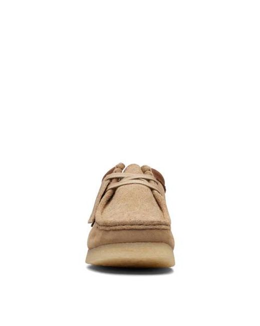 Clarks Brown Wallabee 'Sandstone Combination' for men