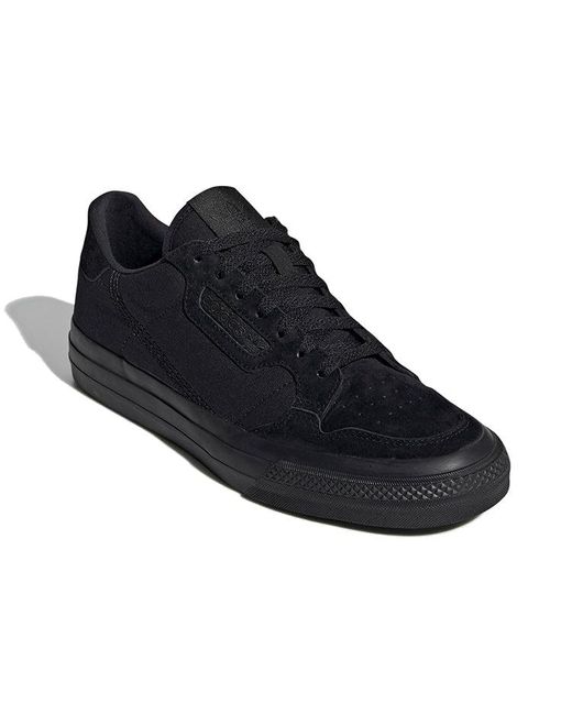 Adidas Black Continental Vulc 'Core' for men