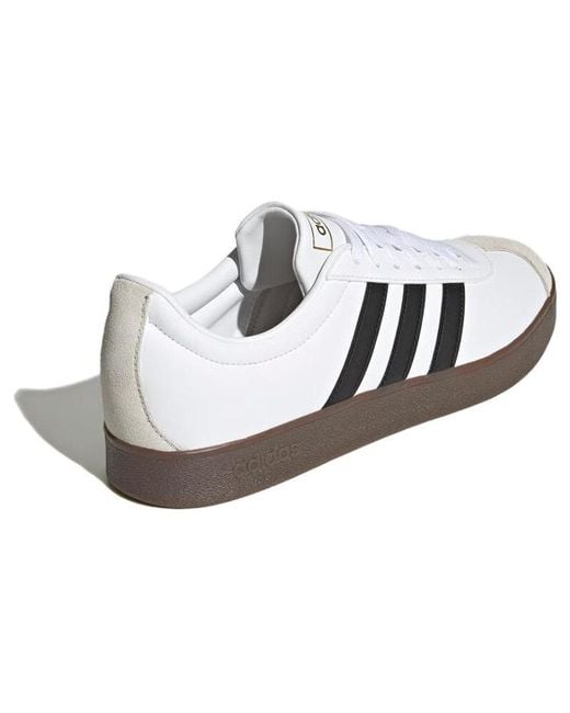 Adidas White Vl Court Gum' for men