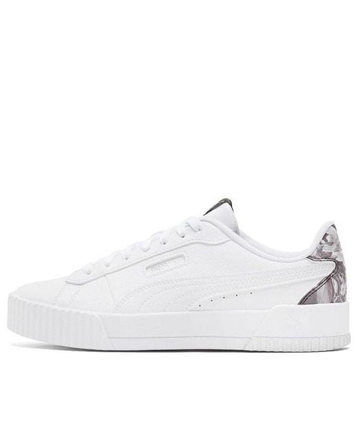 PUMA White (Wmns) Carina Crew Untamed Su For Casual Shoes