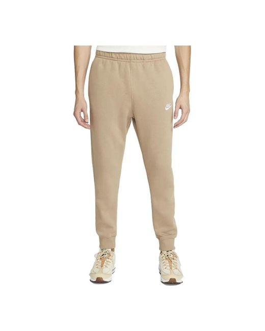 Nike Natural Sportswear Club Fleece Sweatpants 'Kahki' for men