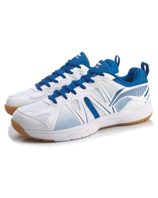 Li-ning Blue Badminton Competition Outdoor Tennis Shoes for men