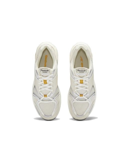 Reebok White Premier Road Plus Vi 'Chalk Bright Ochre'