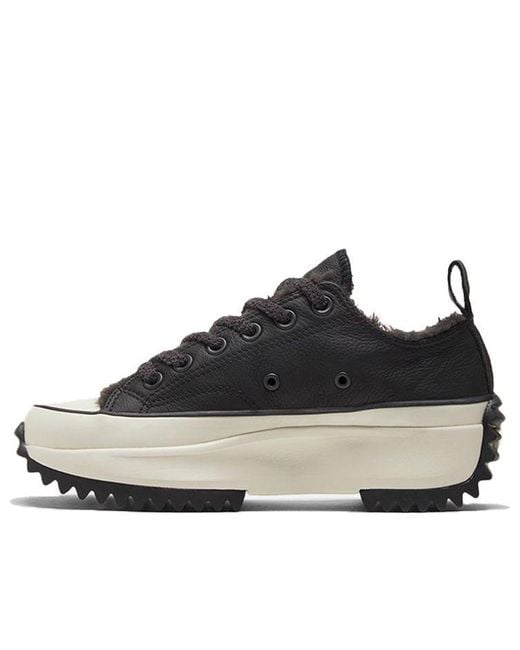 Converse Black Run Star Hike Low 'Cozy Club for men