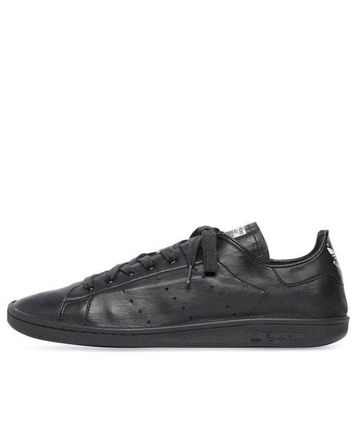 Balenciaga Black X Adidas Originals Stan Smith Sneakers for men