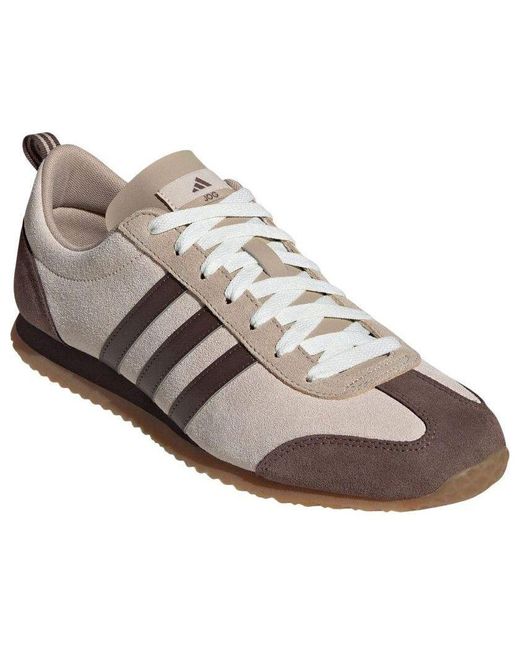 Adidas Brown Vs Jog 2.0 for men