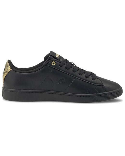 PUMA Black (Wmns) Vikky V2 Cat Metallic Shoes