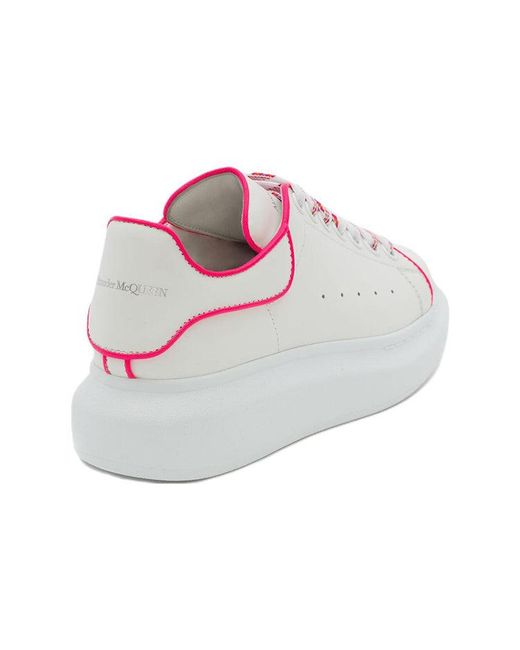McQueen White (Wmns) Oversized Sneakers 'Fluo'
