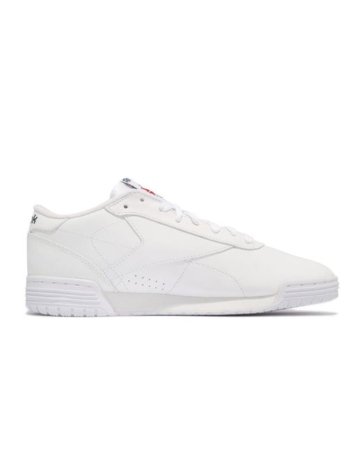 Reebok White Exofit Lo Clean Logo Int Shoes Royal' for men