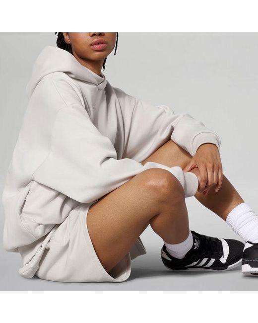 Adidas White Basketball Shorts for men