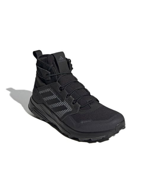 Adidas Black Terrex Trailmaker Mid Gtx Dark Solid' for men