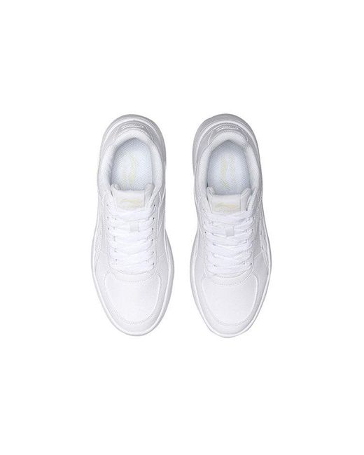 Li-ning White Superwave Low 'Snow' for men