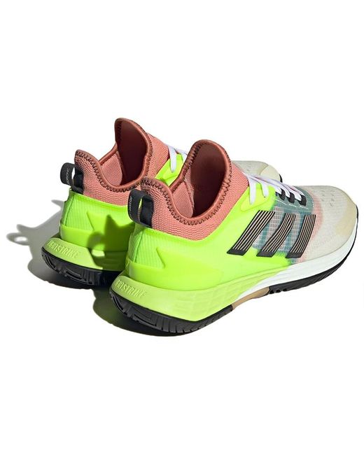 Adidas Green Adizero Ubersonic 4.1 'Off Lucid Lemon' for men