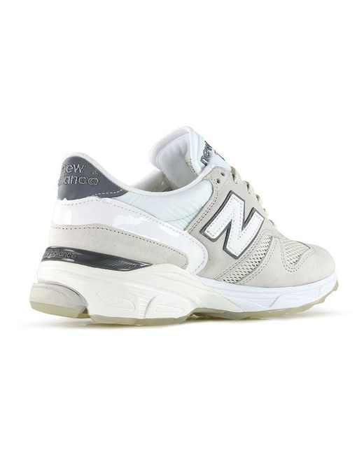 New Balance White 770 Shoes for men