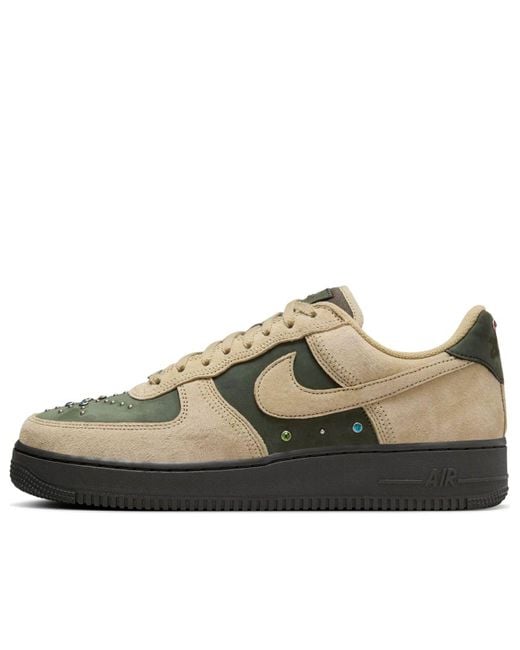 Nike Brown Air Force 1 Low 'Dark Army Neutral Gems' for men