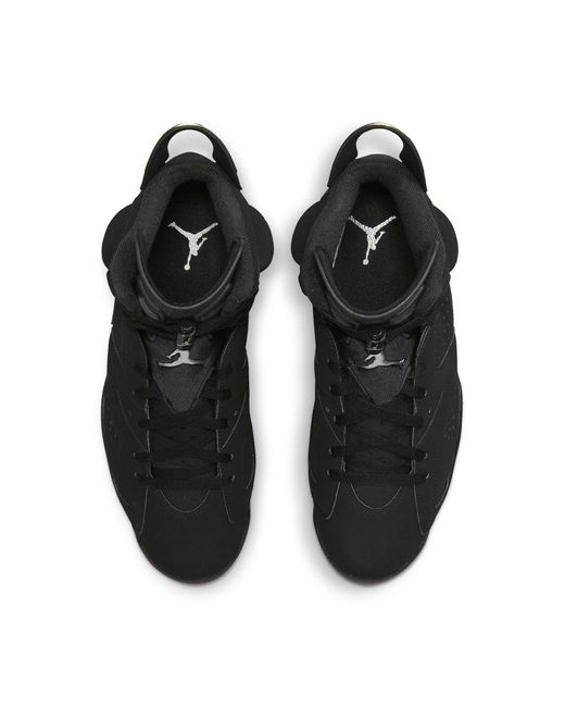 Nike Black 6 Retro 'Chrome' for men