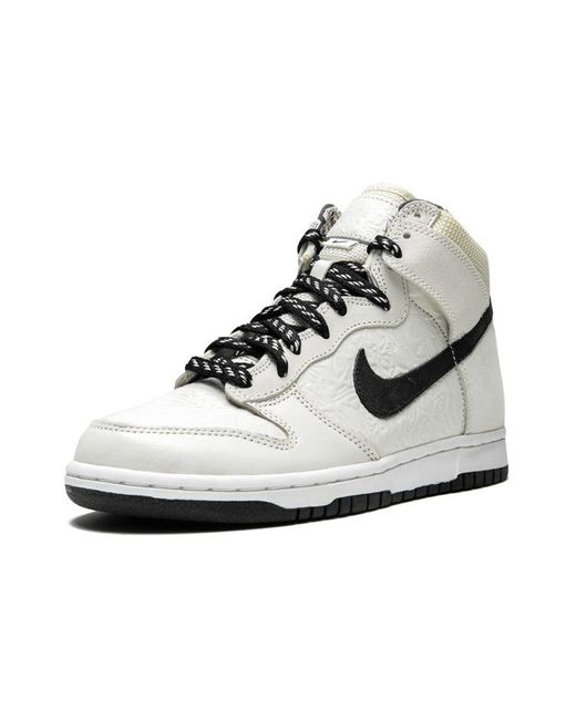 Nike White X Stussy Dunk High 'World Tour Tokyo' for men