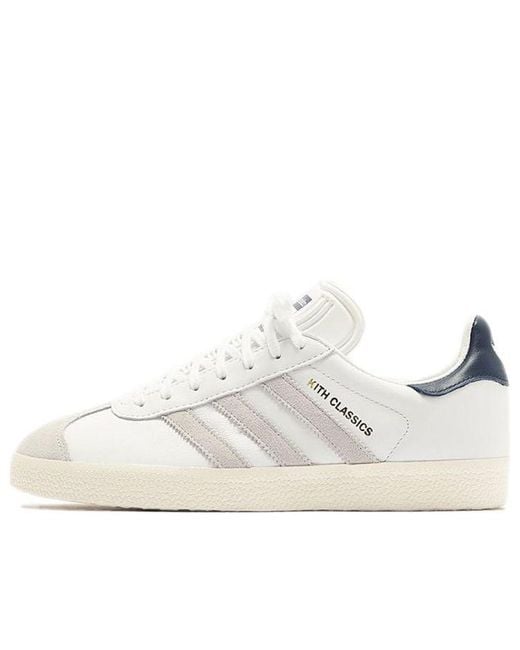 Adidas White X Kith Gazelle 'Classics Program' for men