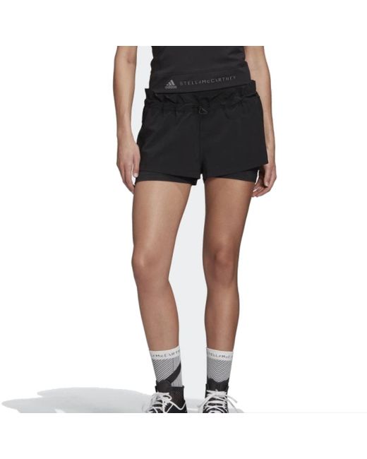 Adidas Black (Wmns) Stella Mccartney Hiit Short Asia Sizing