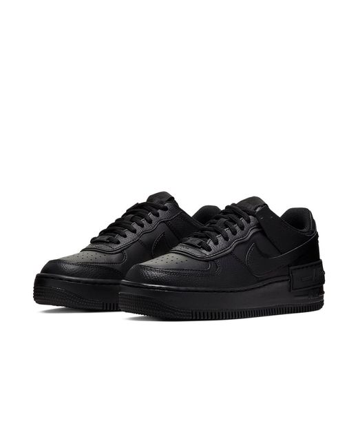 Nike Black (Wmns) Air Force 1 Shadow 'Triple'
