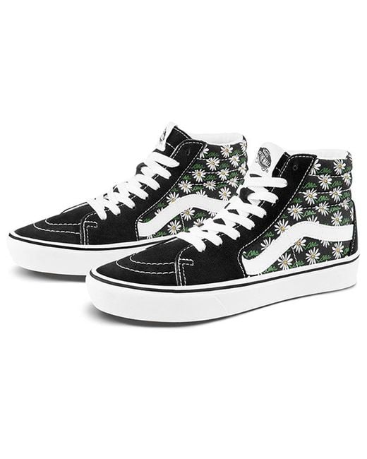 Vans Black Comfycush Sk8-Hi for men