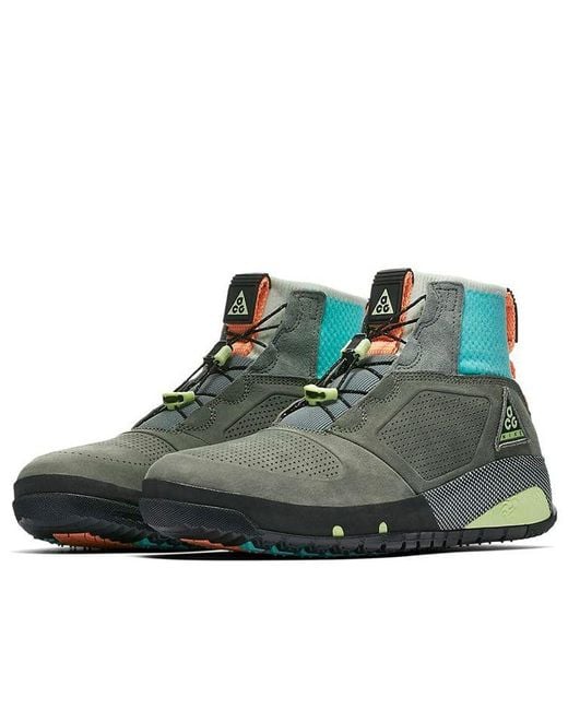 Nike Green Acg Ruckel Ridge Shoes for men