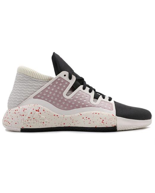 Adidas White Pro Vision 'Off Bold Carbon' for men