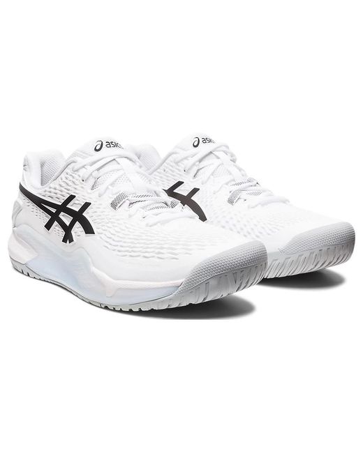 Asics White Gel-Resolution 9 for men