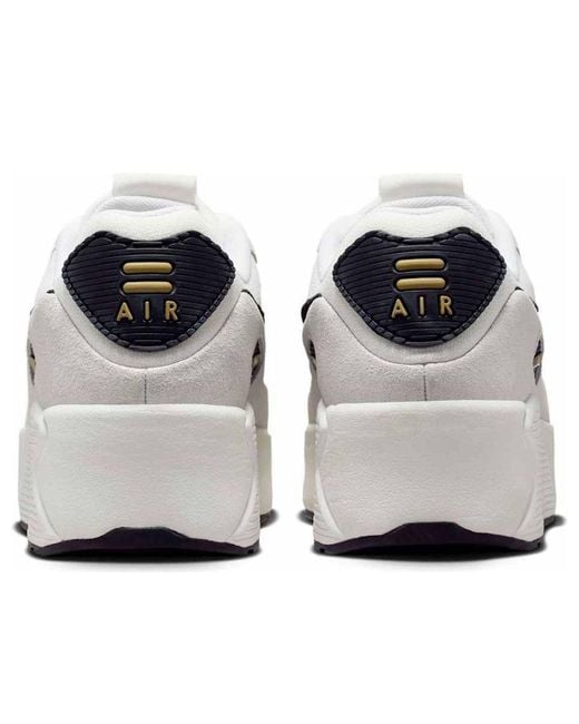 Nike White (Wmns) Air Max 90 Lv8 Metallic'