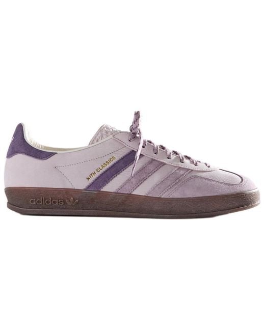 Adidas Purple X Kith Gazelle 'Ash' for men