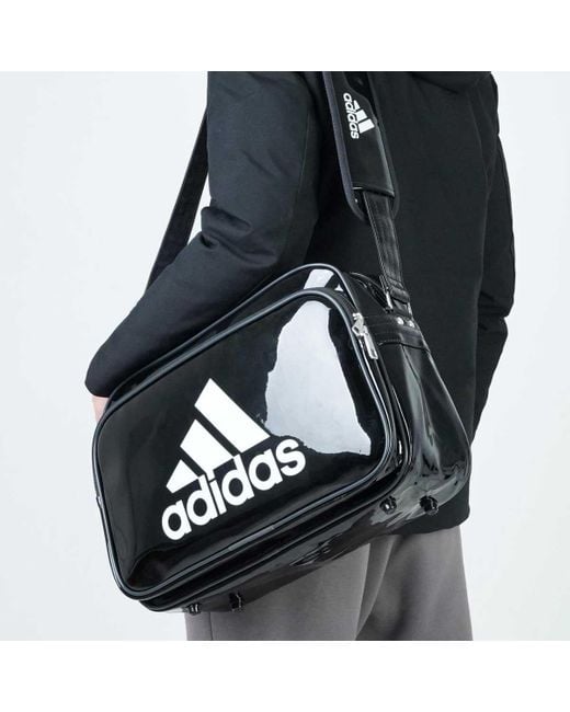 Adidas Black Enamel Bag