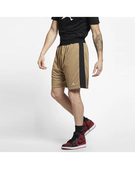 Nike Brown X Clot Mesh Shorts Crossover Sports Asia Edition for men