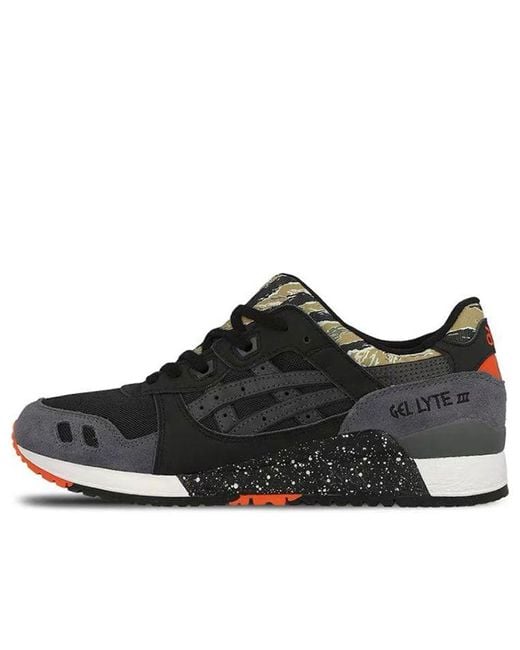 Asics Black Gel Lyte 3 Camo' for men