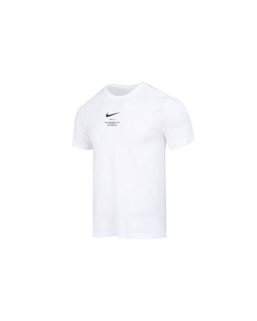 Nike White Sportswear Nsw Tee Big Swoosh Logot for men