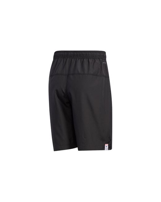 Adidas Black Tyo Wv Sh Casual Sports Lacing Breathable Shorts for men