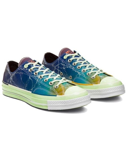 Converse Blue Pigalle X Chuck 70 Low 'Lightning Storm' for men