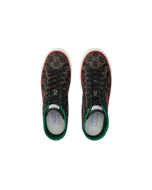 Gucci Black Tennis 1977 High Mini Gg' for men