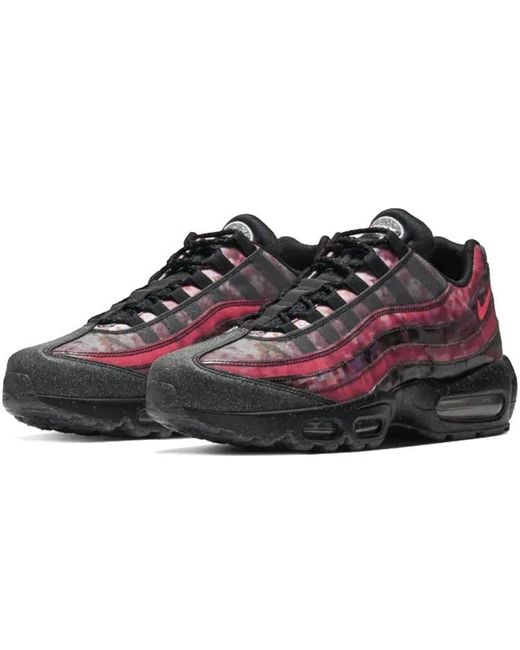 Nike Red Air Max 95 Premium 'Cherry Blossom' for men