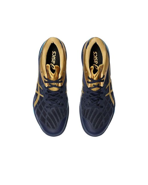 Asics Blue Attack Dominate Ff 2 'Peacoat Pure' for men